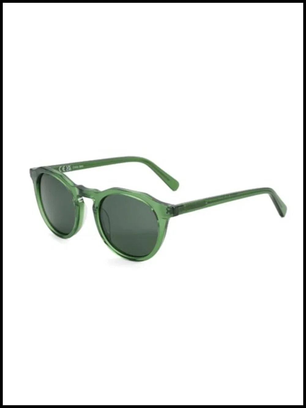 Vintage Round Polarized Sunglasses UV400 Protection TAC Lens